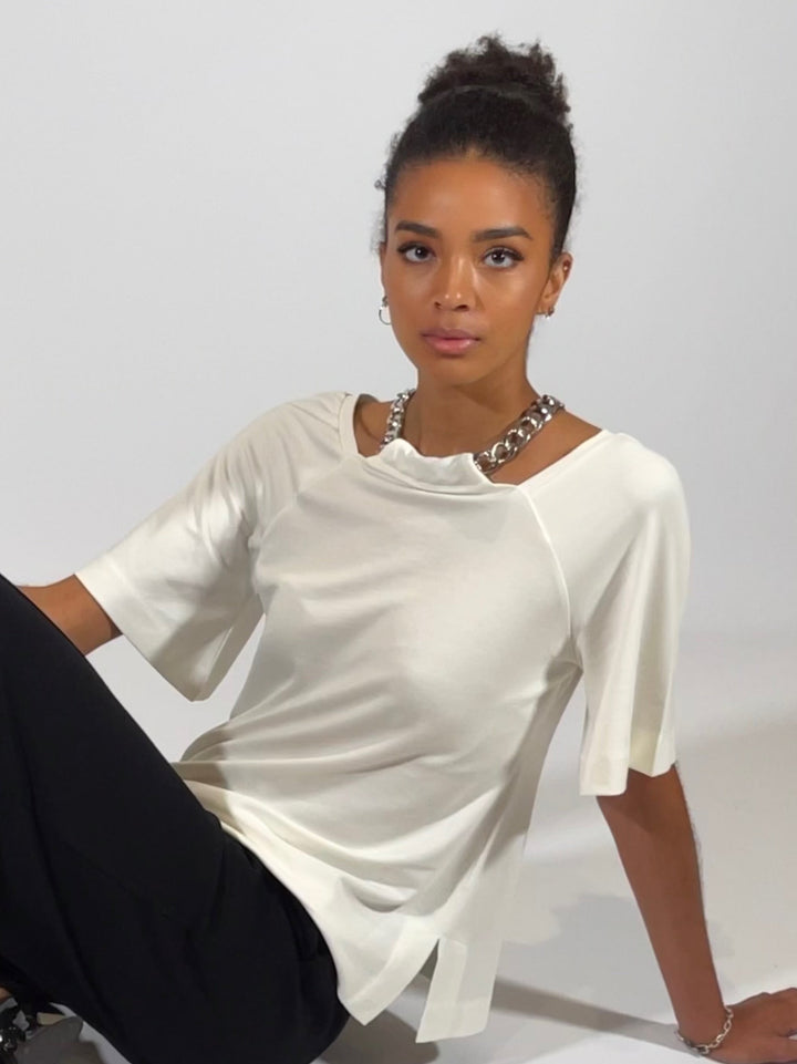 The Minetta Top with Silver Chain