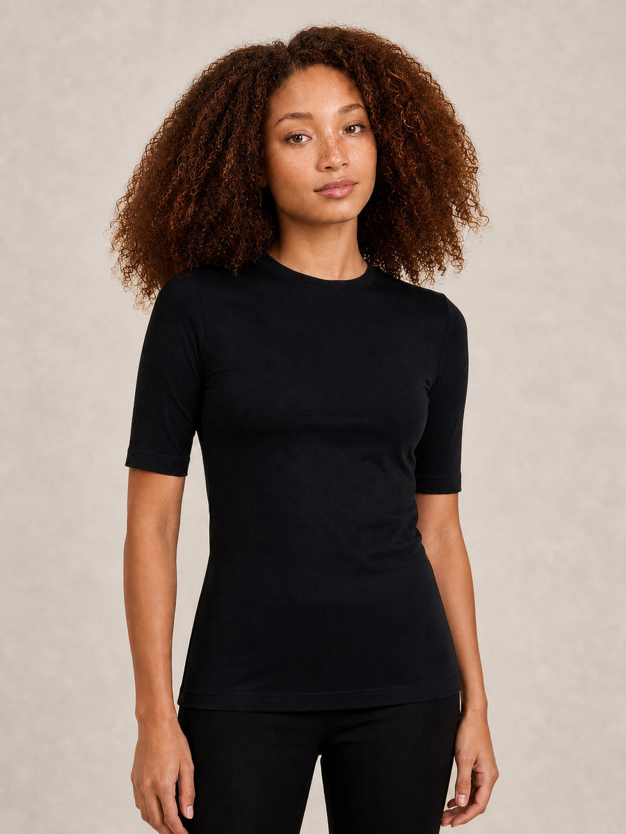 The Spring Crew-Neck Performance Top