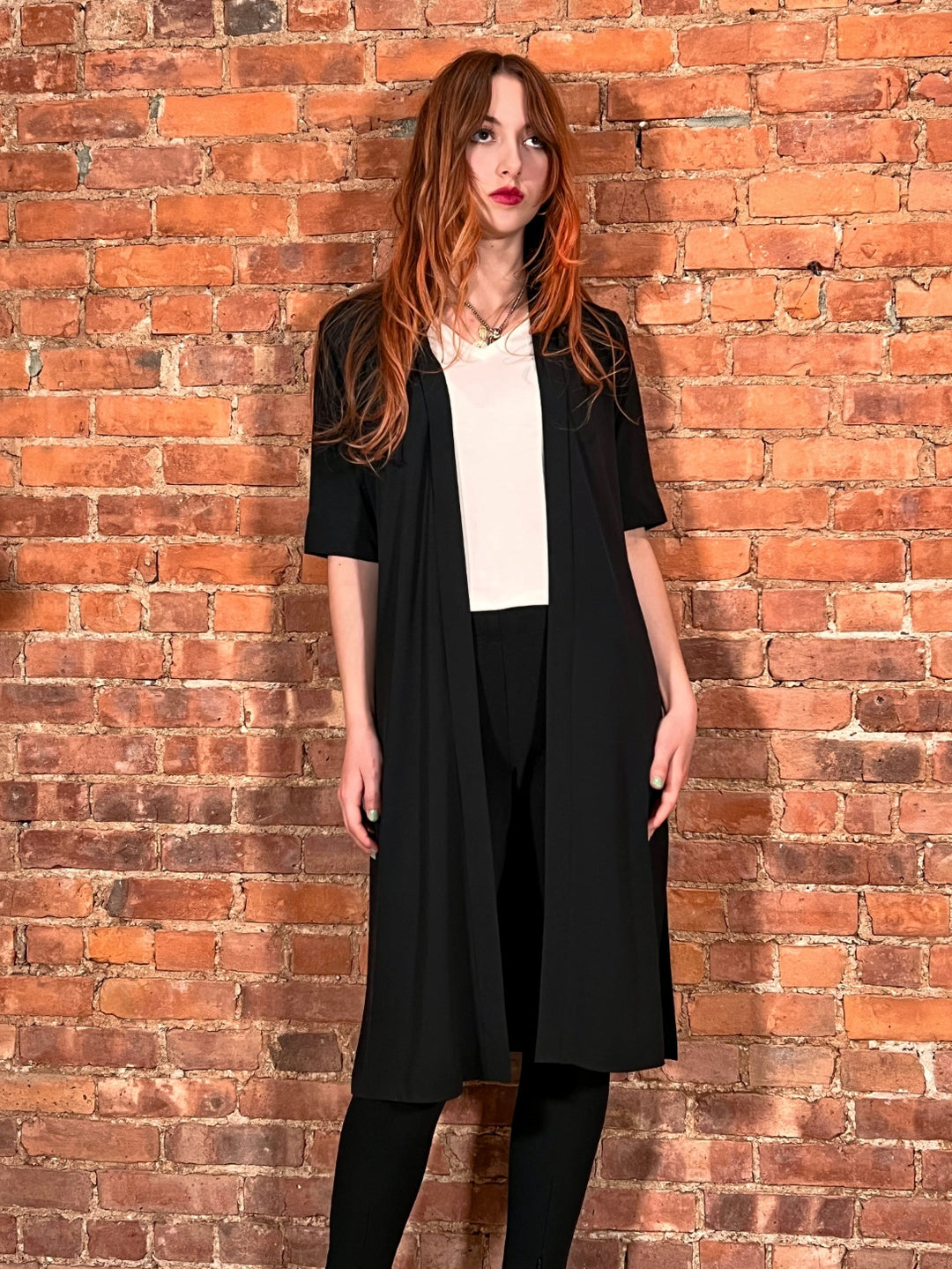 The Hanover Long Jersey Cardigan