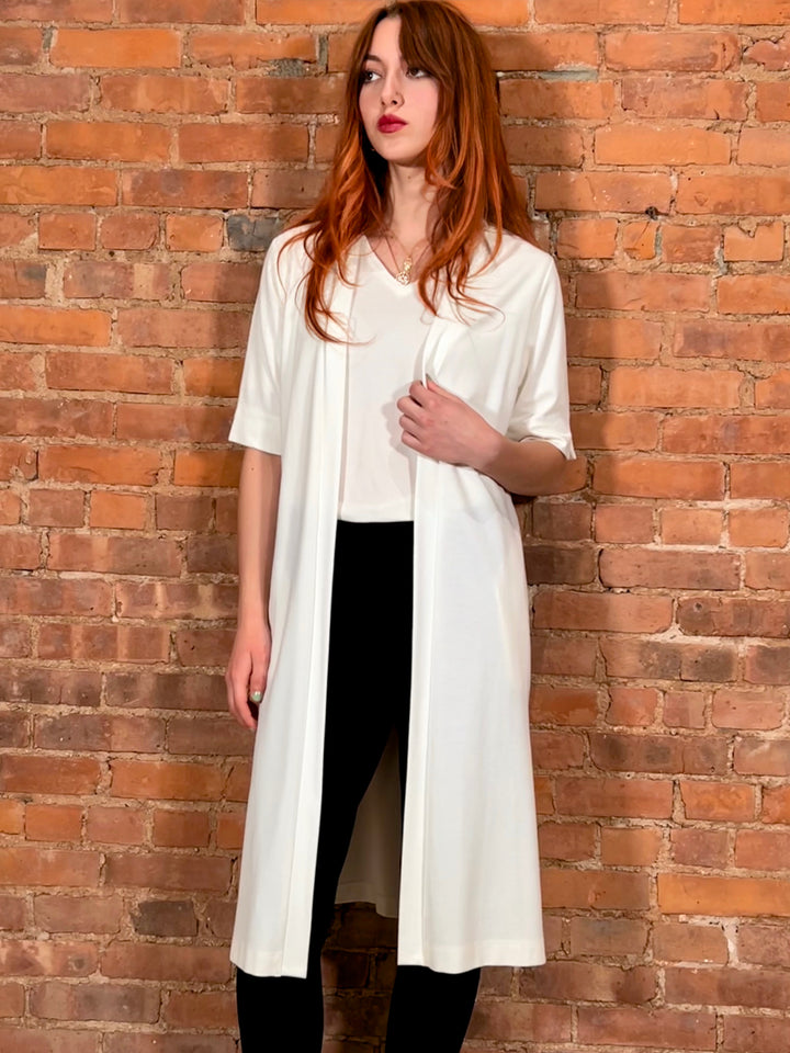 The Hanover Long Jersey Cardigan