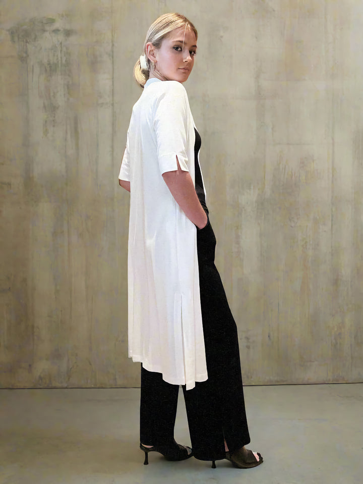 The Hanover Long Jersey Cardigan