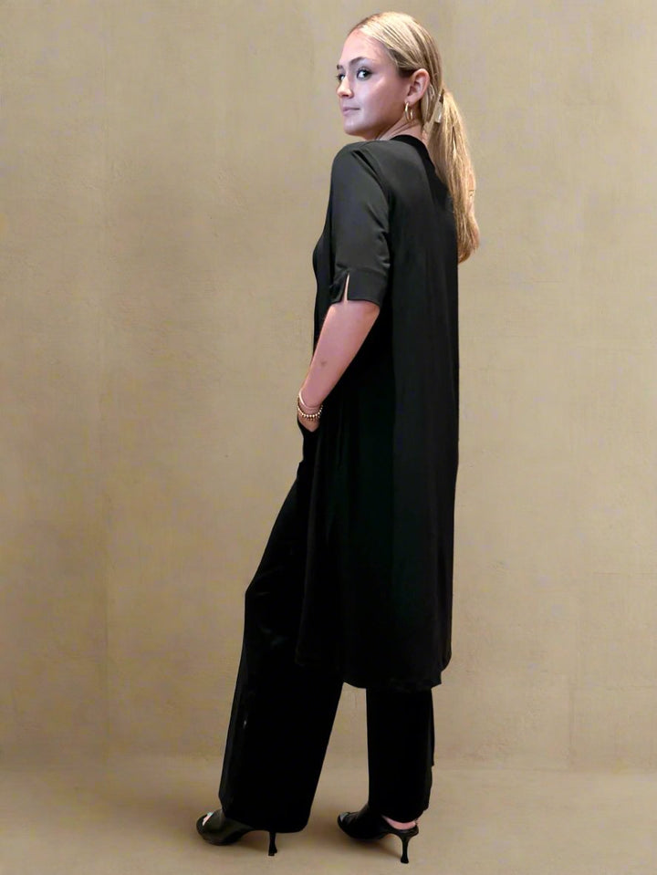 The Hanover Long Jersey Cardigan