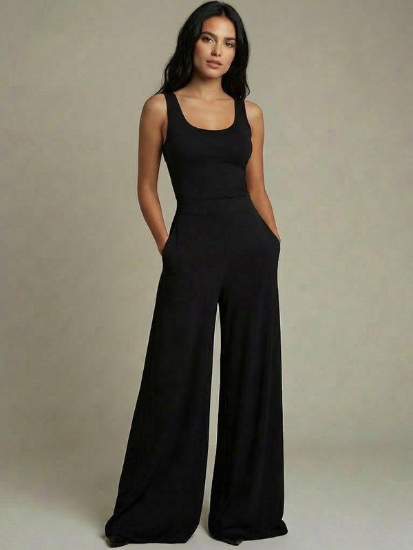 The Liberty Signature Jersey Wide Leg Pant