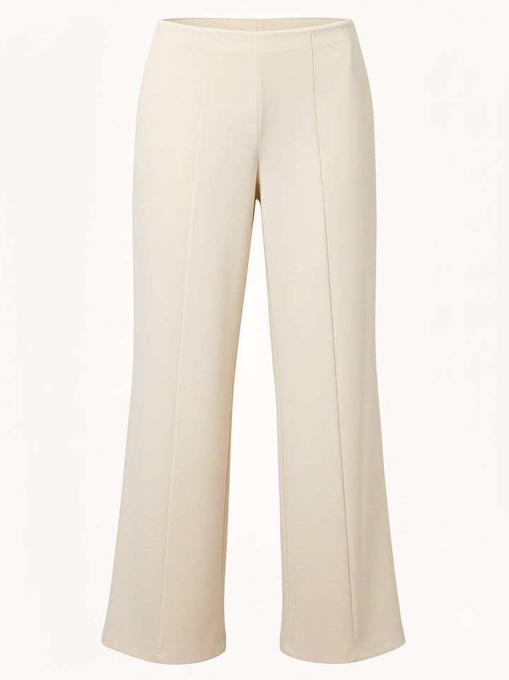 The Carmine Wide-Leg Ponte Pants