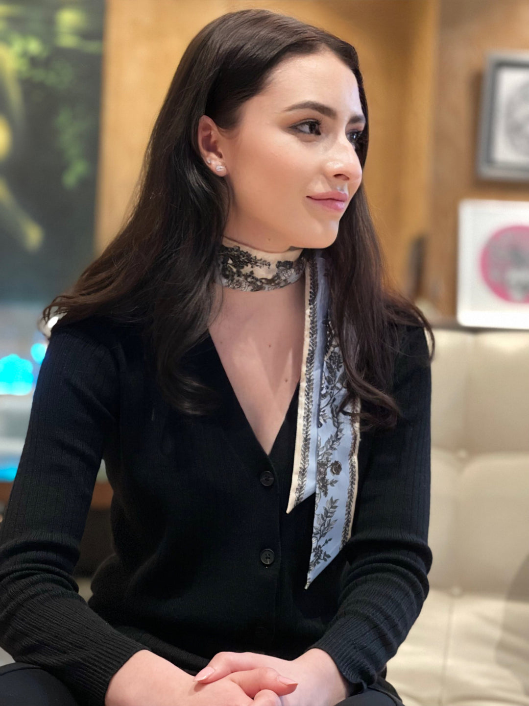 Cashmere Blend Cardigan - The Trinity