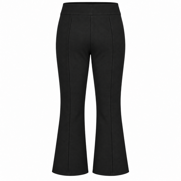 Black Cropped Ponte Pant | The Duane