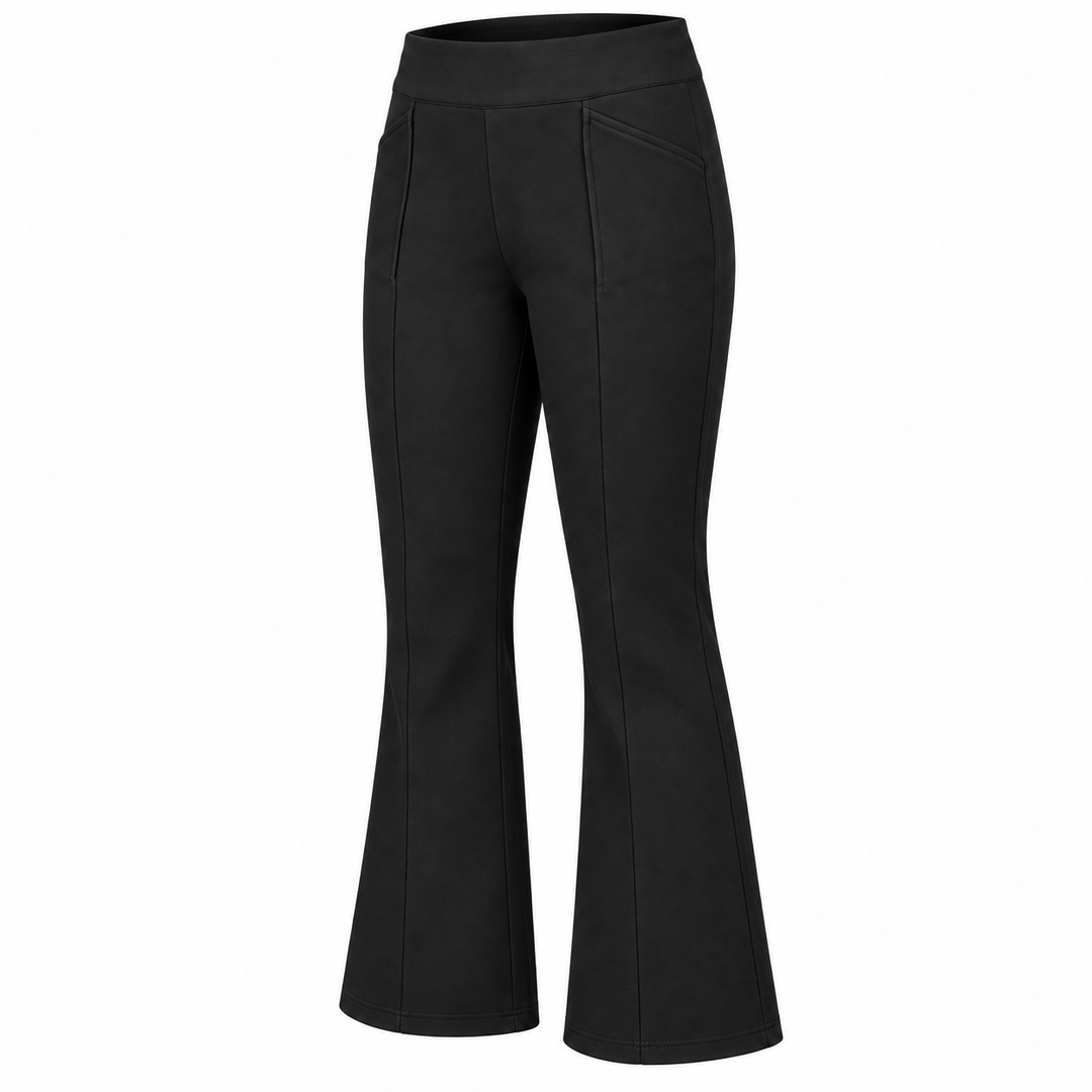 Black Cropped Ponte Pant | The Duane