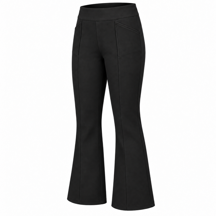 Black Cropped Ponte Pant | The Duane