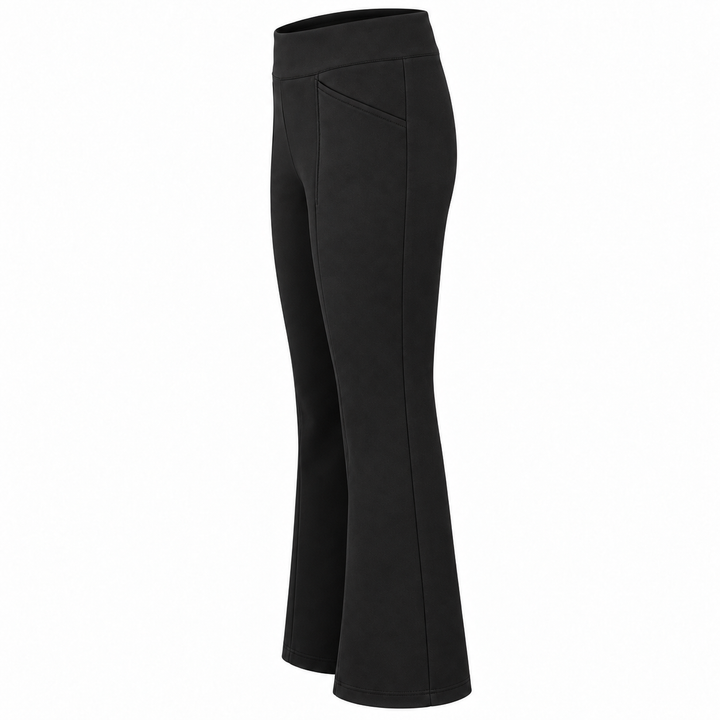 Black Cropped Ponte Pant | The Duane