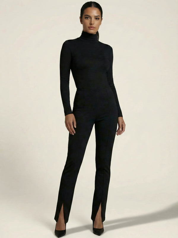 The Christopher Matte Jersey Slim Flare Pant