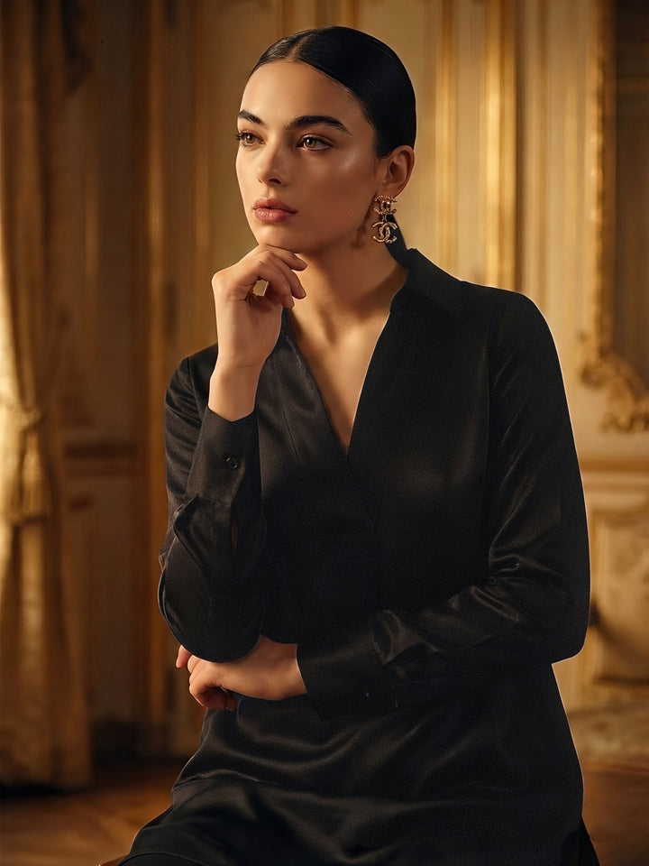 The Mulberry Vegan Suede Tunic