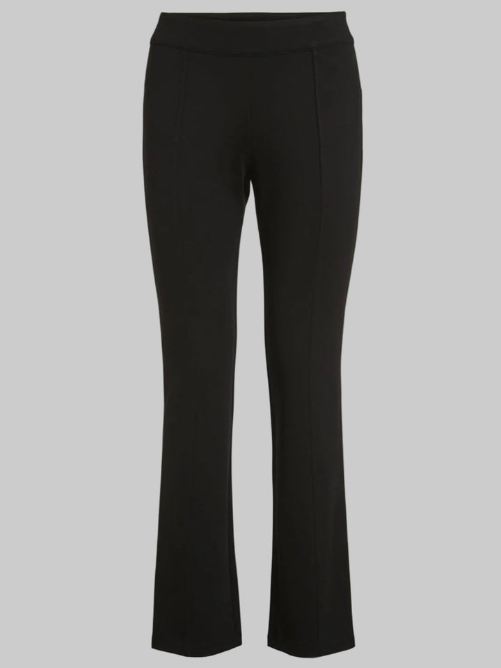 Ponte Cropped Kick Flare Pants - The Duane