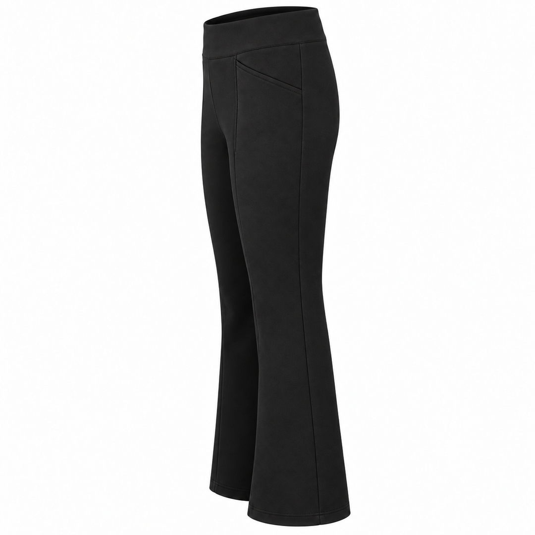 Black Cropped Ponte Pant | The Duane