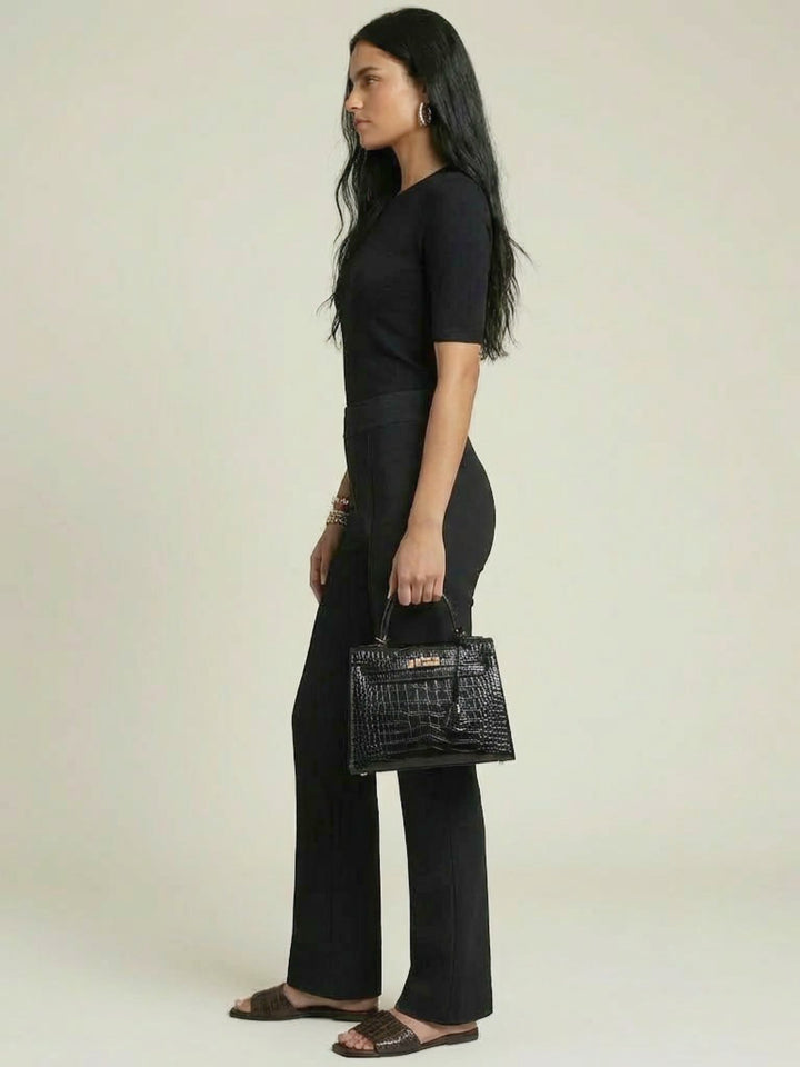 The Essex Boot Leg Ponte Pant