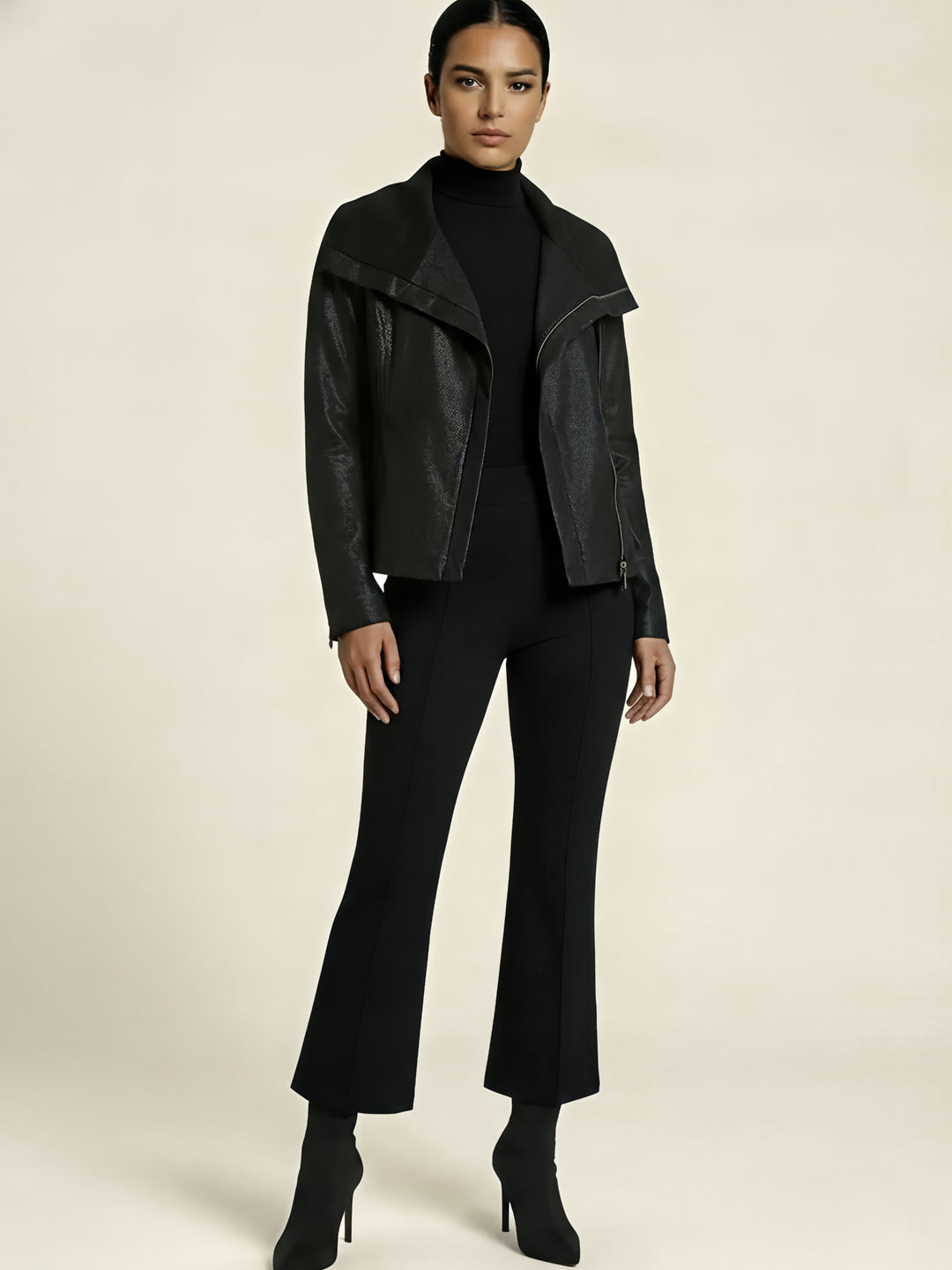 The Duane Cropped Ponte Pant