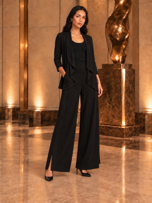 Wide-Leg Jersey Pant | The Liberty