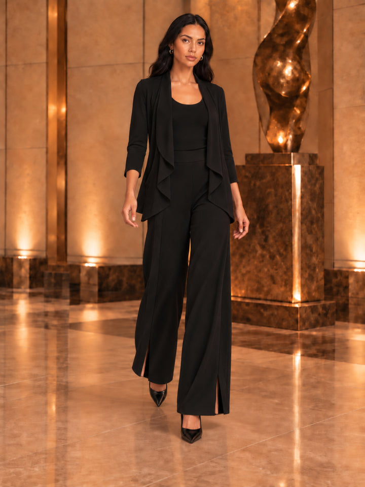 Wide-Leg Jersey Pant | The Liberty