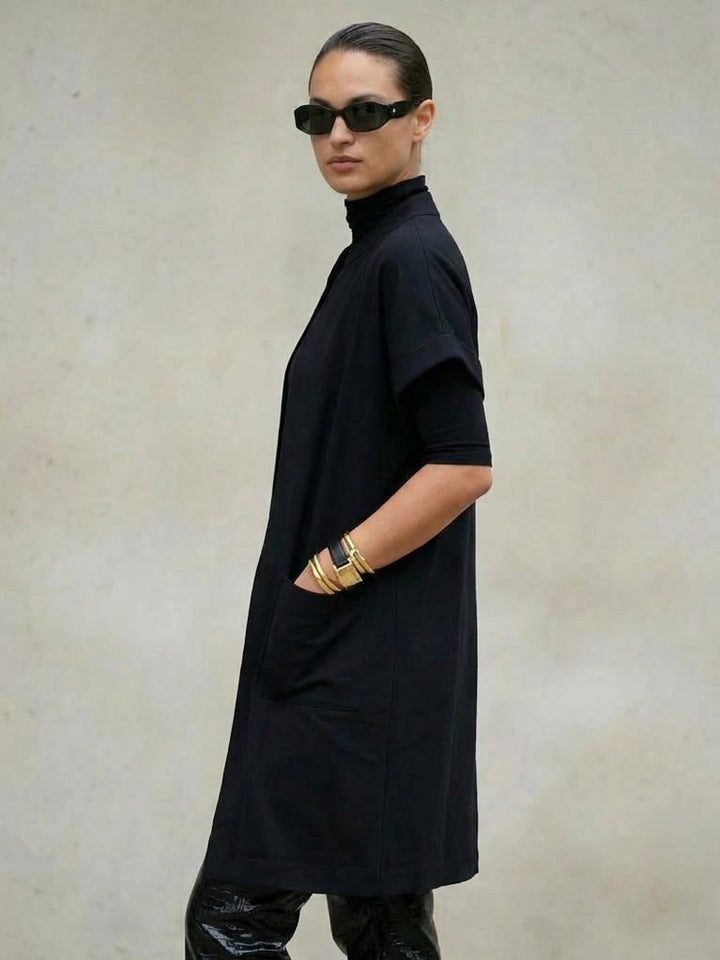 The Worth Long Ponte Cardigan