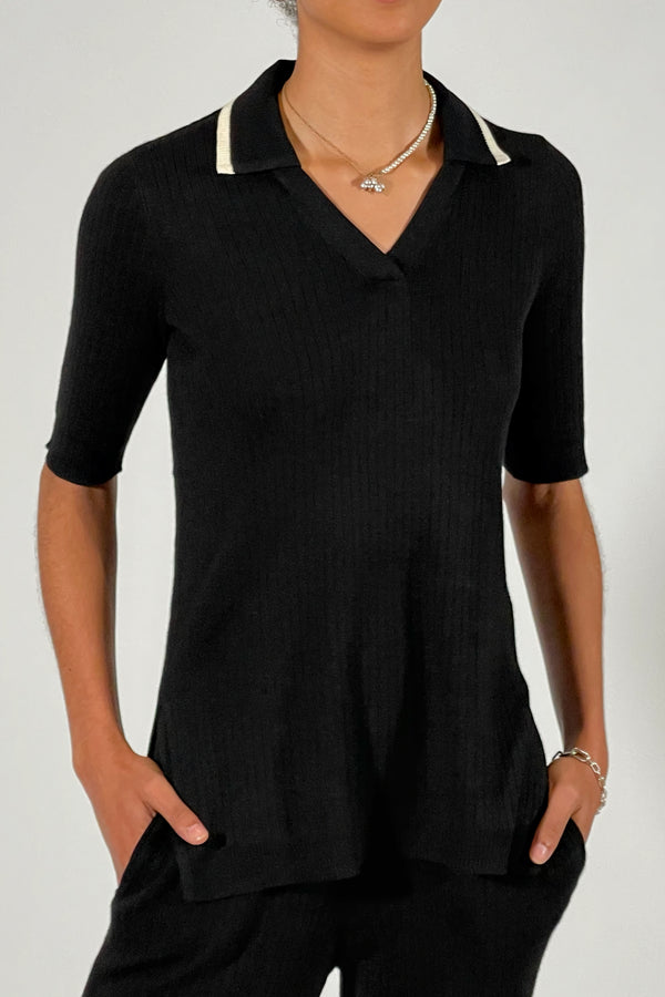 The Beekman Cashmere-Blend Polo