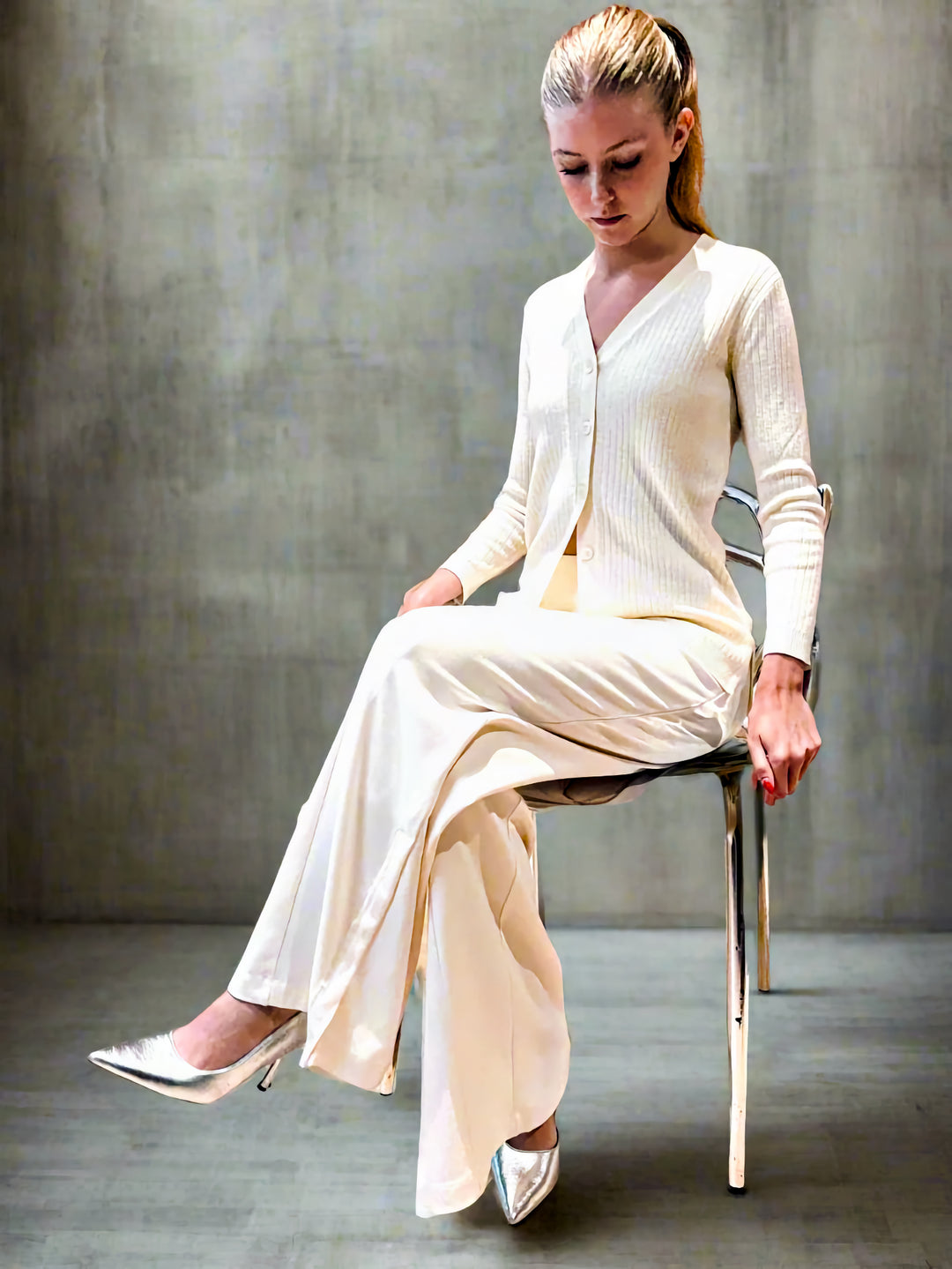 The Trinity Cardigan with Cashmere