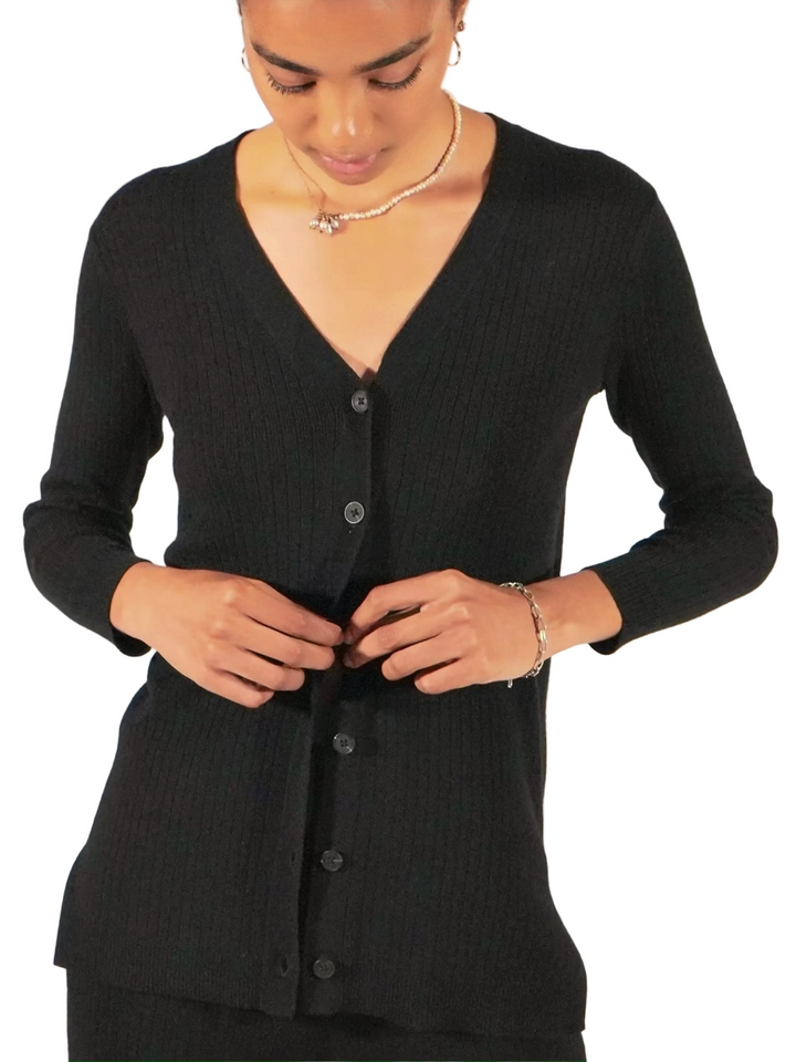 Cashmere Blend Cardigan - The Trinity