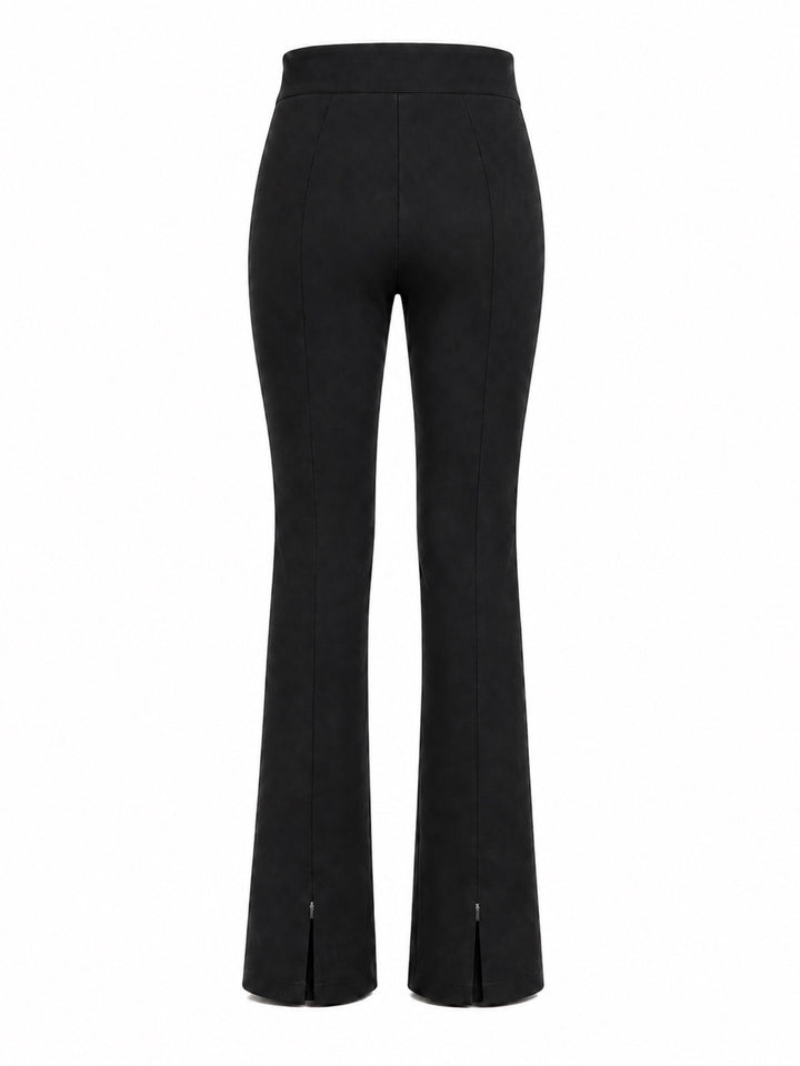 Black Bootcut Ponte Pant | The Essex