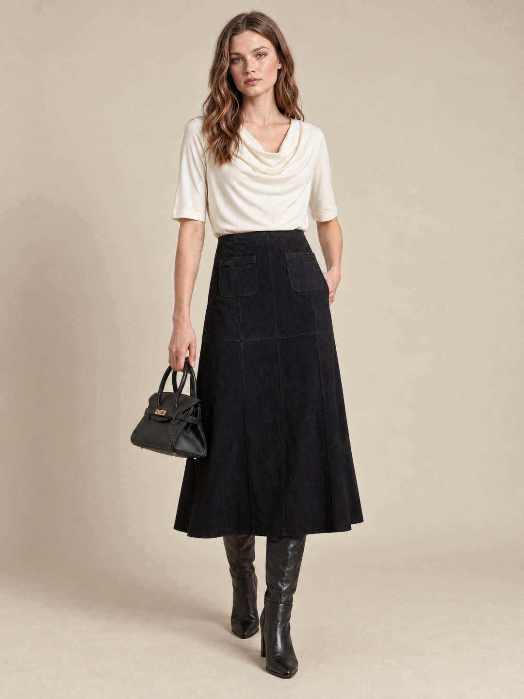 Drape-Neck Top | The Wall