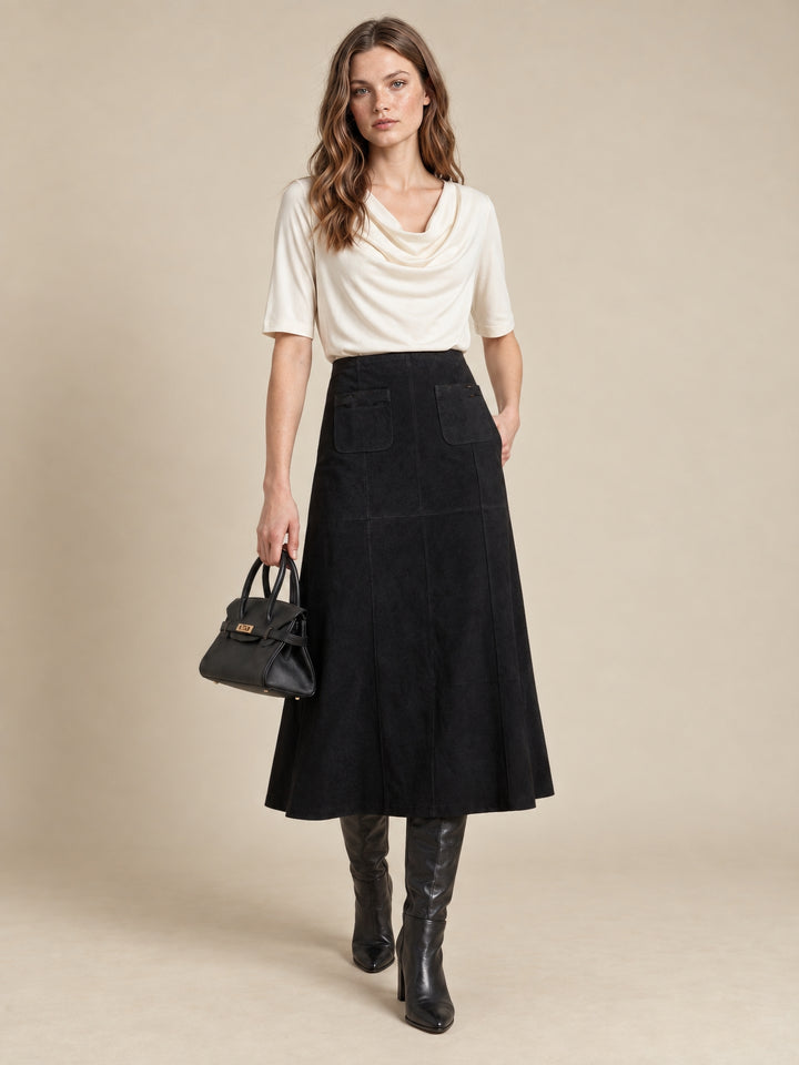 Drape-Neck Top | The Wall