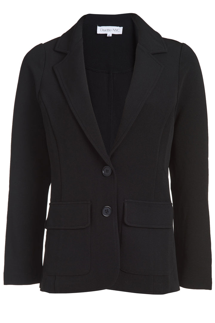 The Boardroom Luxury Textured Knit Blazer - The Greenwich - DuetteNYC