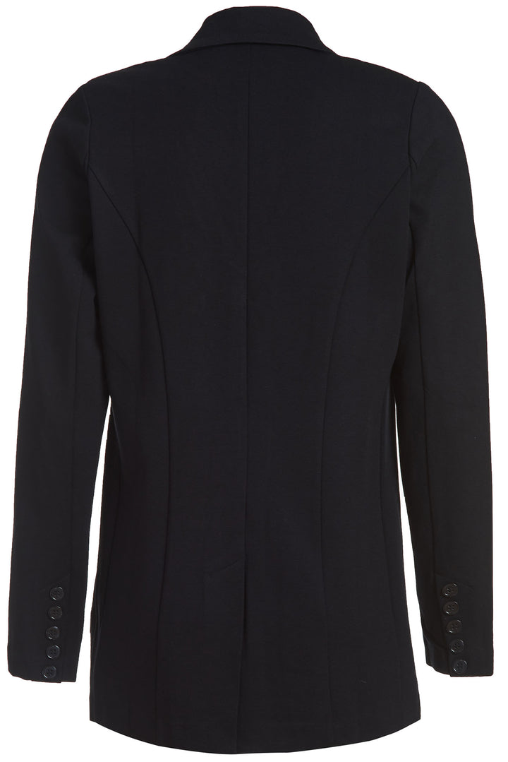 Luxury Ponte Knit Long Blazer - The Park - DuetteNYC