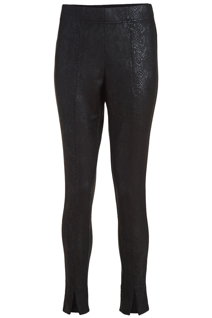 Perfect Fit Embossed Suede Legging - The Broome - DuetteNYC