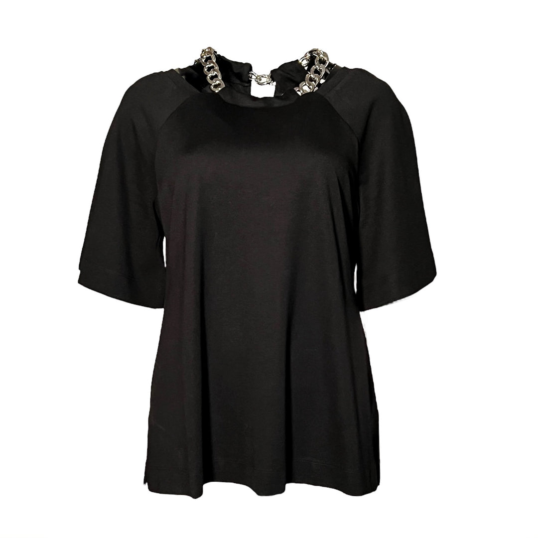 Luxury Top with Removable Silver Chain - The Minetta - DuetteNYC